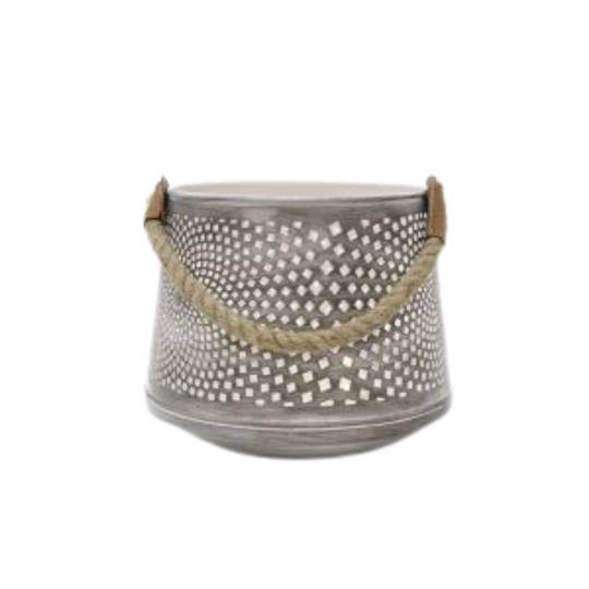 Lantern Dubai Silver Medium 21cm